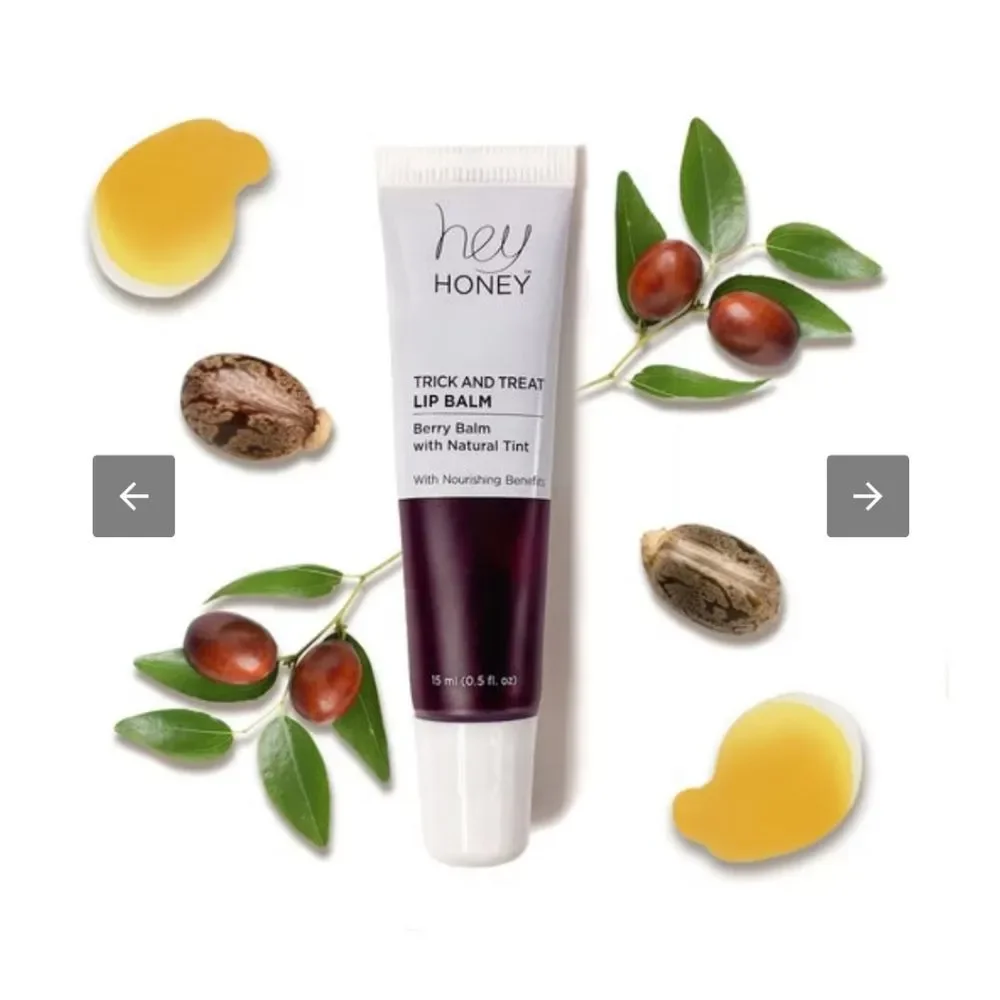 Hey Honey Trick and Treat Lip Balm- Berry Balm with Natural Tint